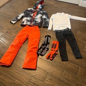Quicksilver ski suit age 12